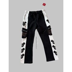 Civil Regime X Mickey & Friends Cargo Joggers  Sweat Pants Men’s Small NWT